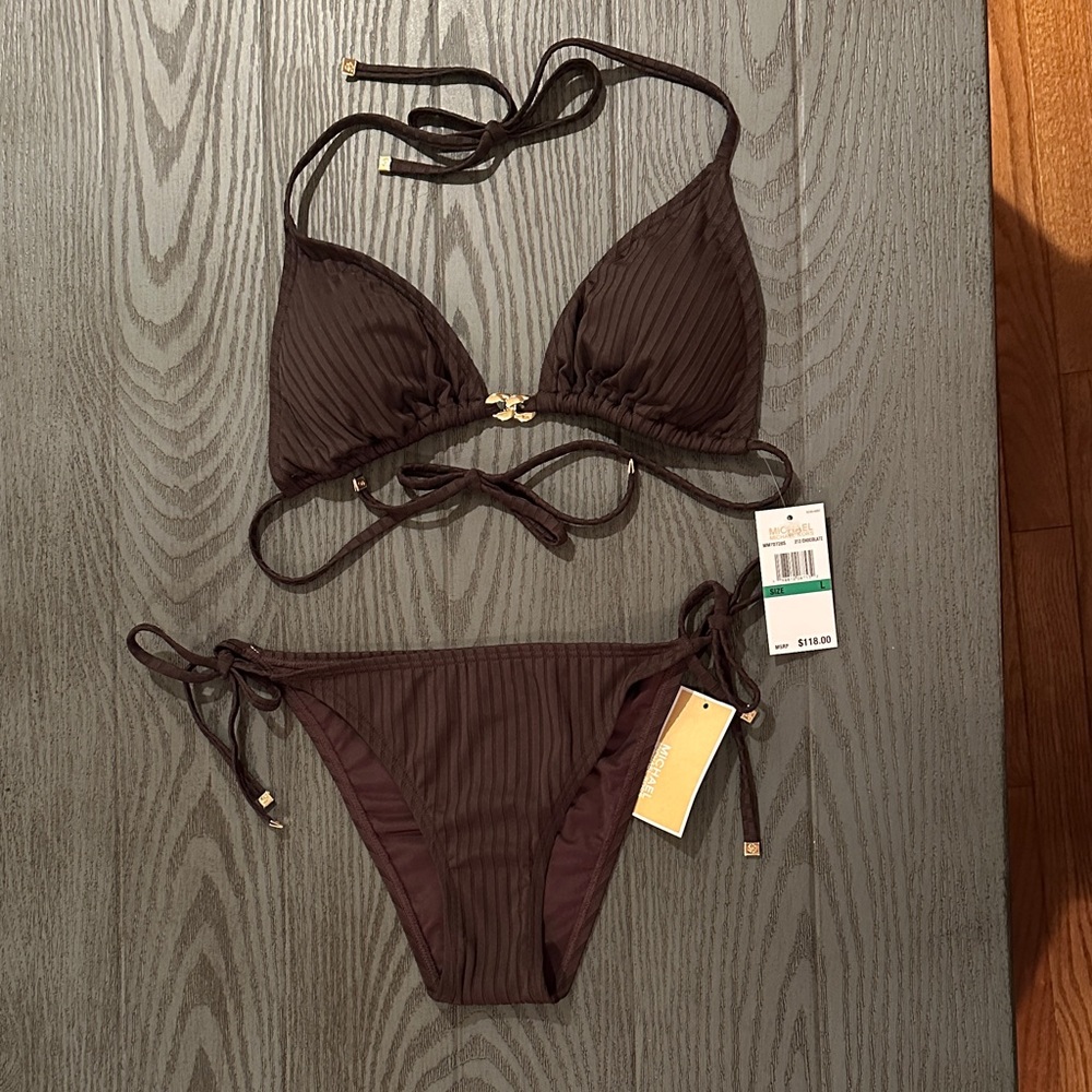 Michael Kors Chocolate Bikini - New